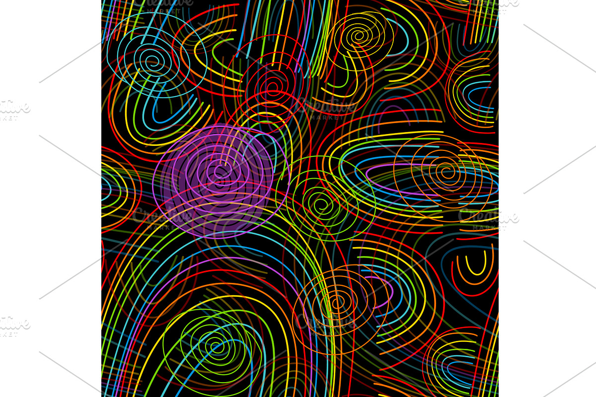Seamless pattern simple rainbow, a Texture Illustration by Nenahliadava Design