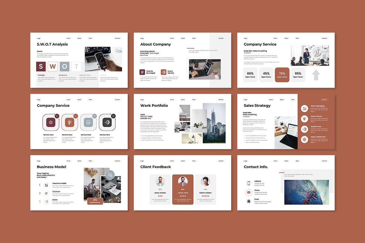 Business Plan Google Slides Template preview 5