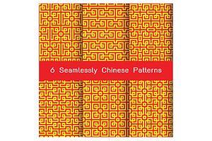 seamlessly chinese patterns