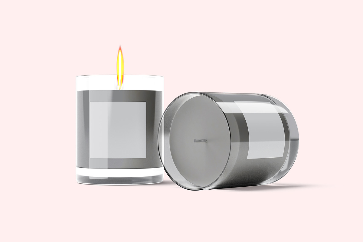 Candle Glass Mockup, a Product Mockup by GraphicsPixel (Photo 2 of 4)