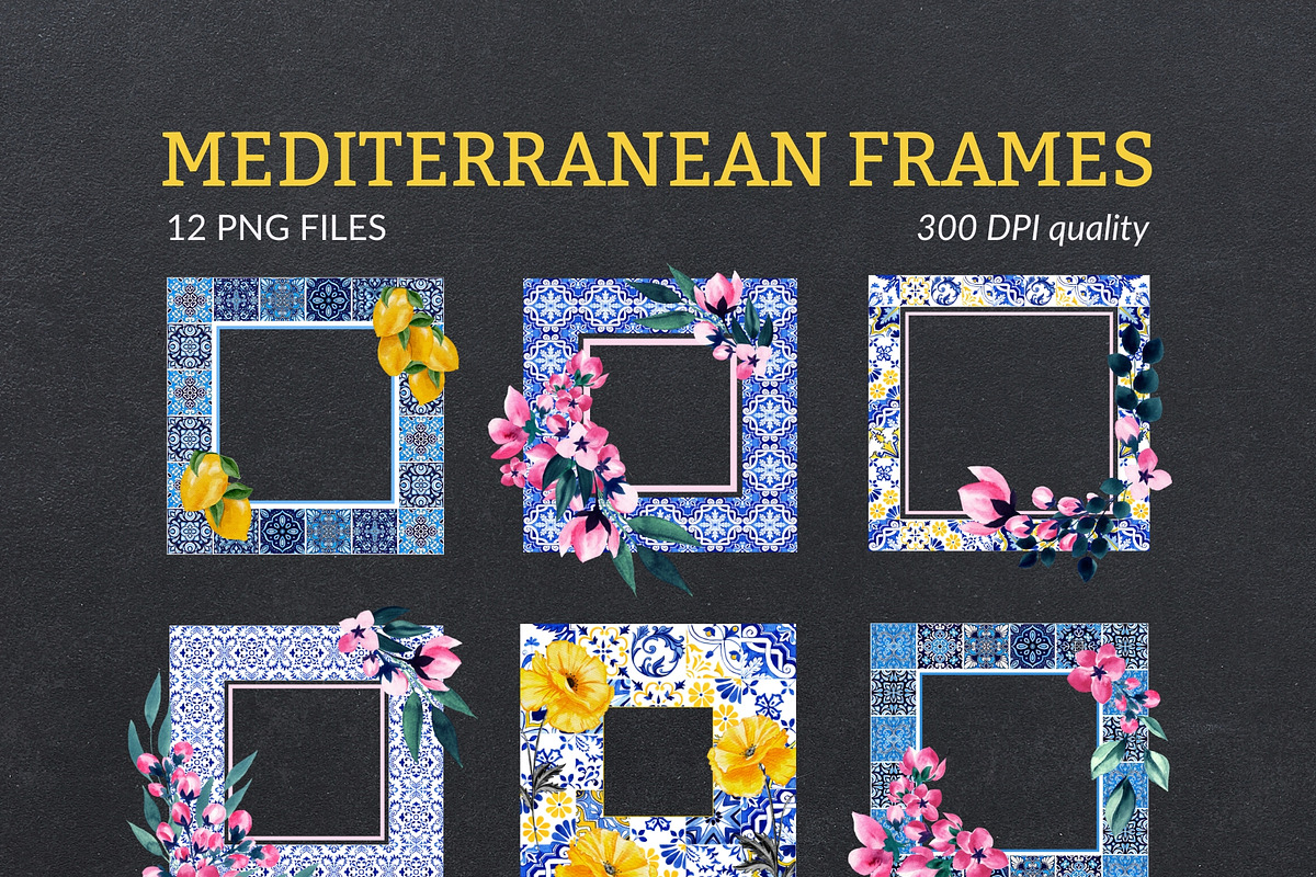 Mediterranean Frames Creator, an Object Graphic by ilonitta (Photo 5 of 12)