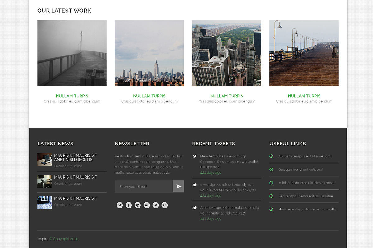 Inspire Bootstrap Responsive Theme, a Bootstrap Template by IceTemplates