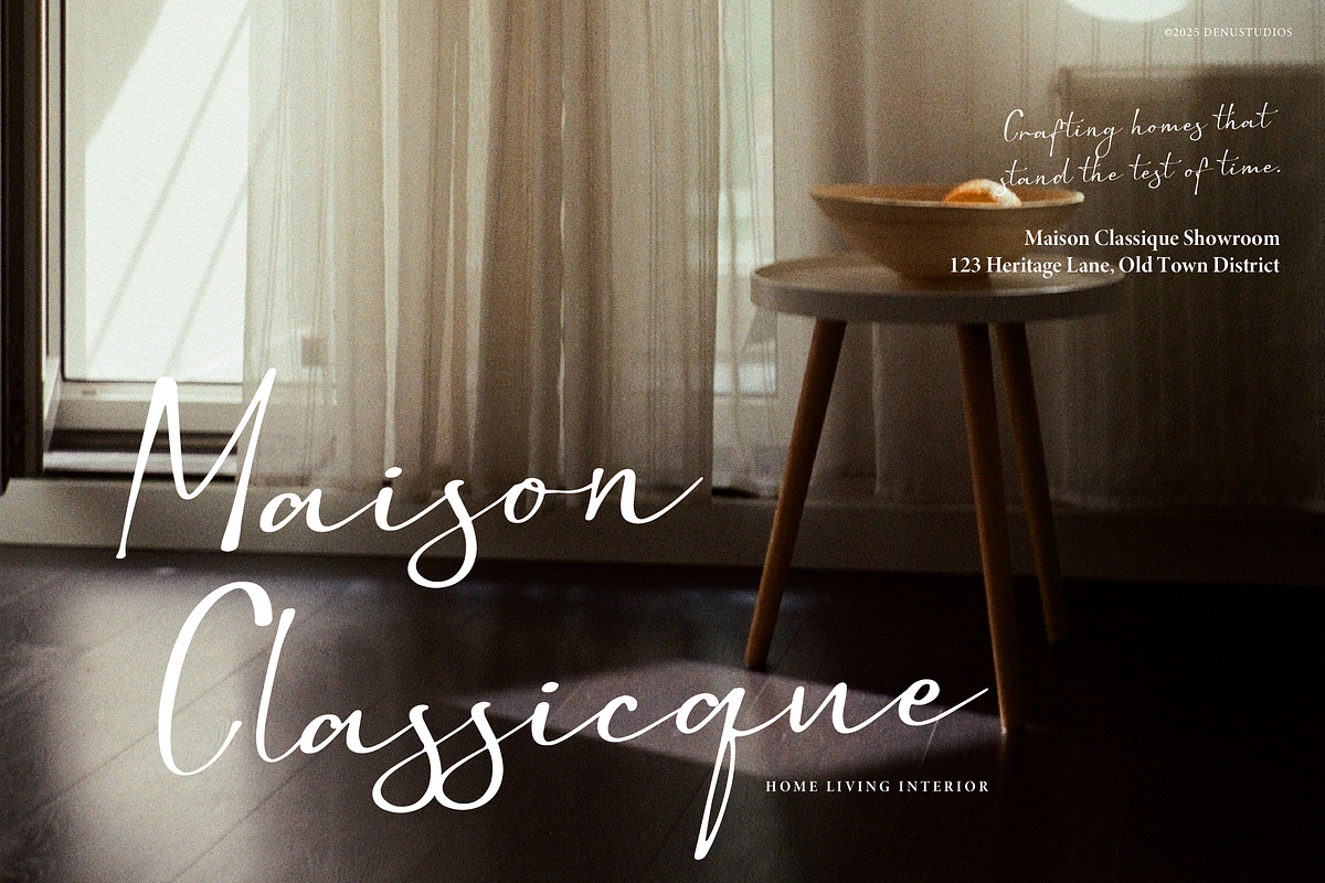 Dirgestan | Handwritten Script, a Script Font by Denustudios (Photo 5 of 12)