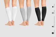 Calf Sleeves Mock-Up, a Product Mockup by Mock-up Store (Thumbnail 4 of 6)