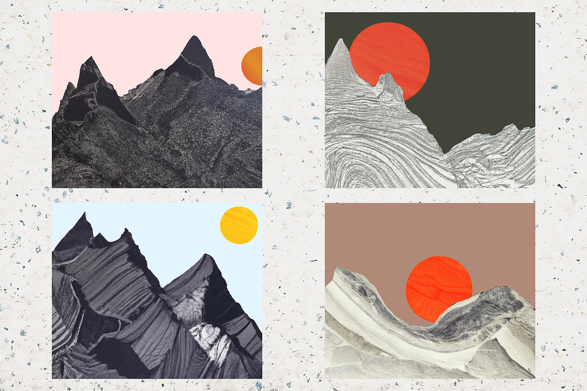 Mountains - Abstract Landscapes, a Graphic by Norse Studio (Photo 4 of 4)