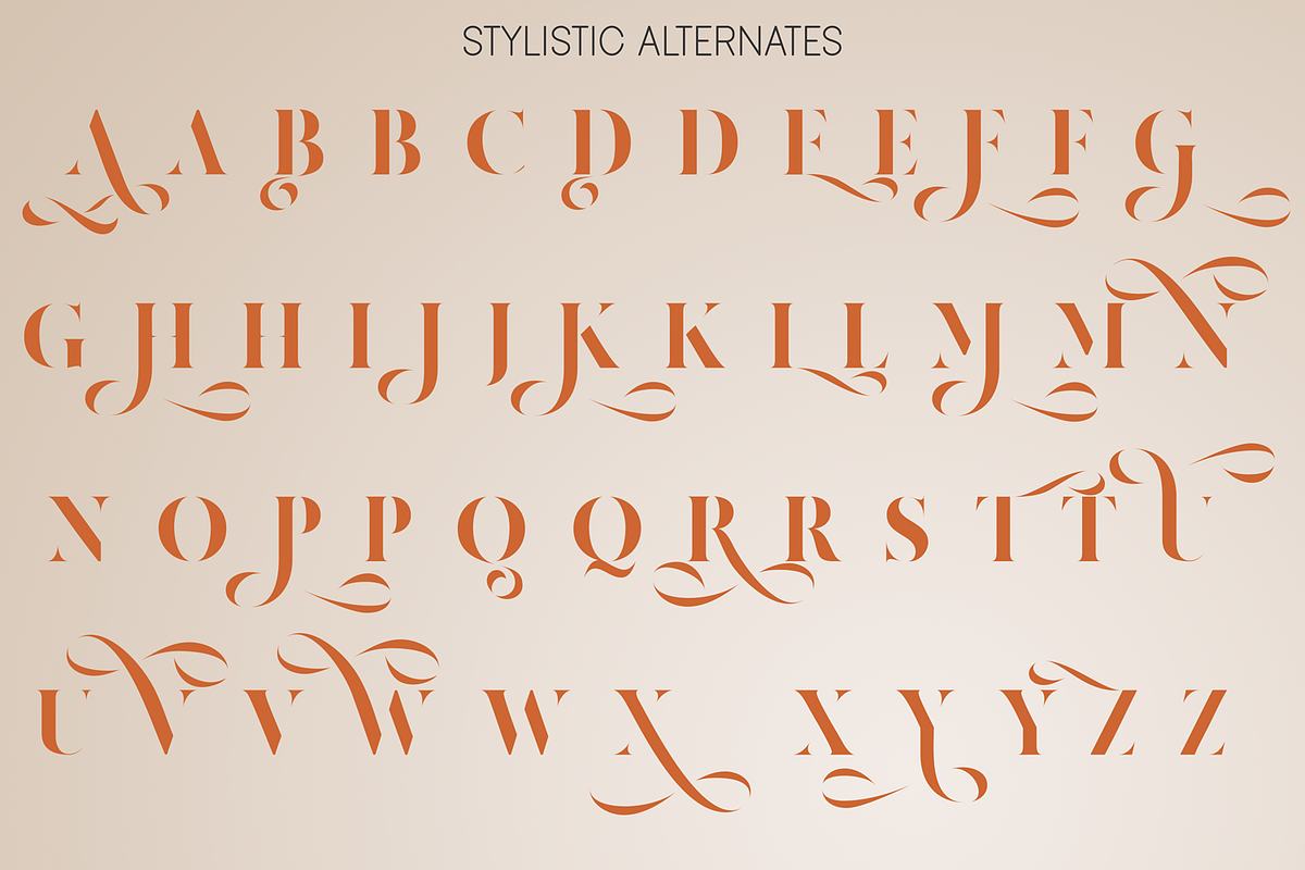 Amigh - Modern Serif Font, a Serif Font by 177Studio (Photo 7 of 8)