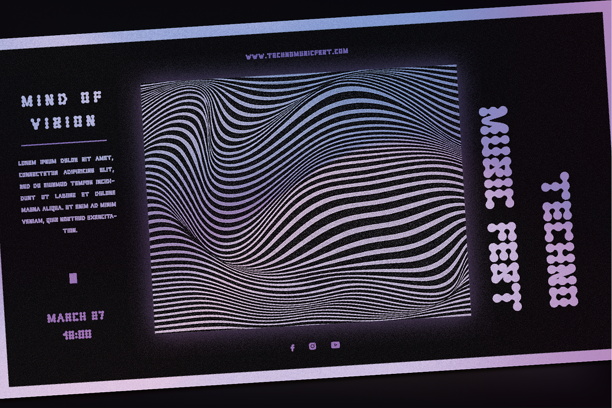 Techno Cowboy - Modular Typeface, a Sans Serif Font by HipFonts (Photo 7 of 9)