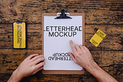 Clipboard, Card and Phone Mockups, a Mockup by rodrigofkaminski (Thumbnail 4 of 4)