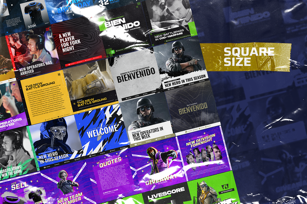 173 Social Media Template Bundle, a Social Media Template by Creathift (Photo 2 of 7)