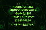 Slime Rage - Horror Display Font, a Sans Serif Font by Brand_Hero (Thumbnail 2 of 12)