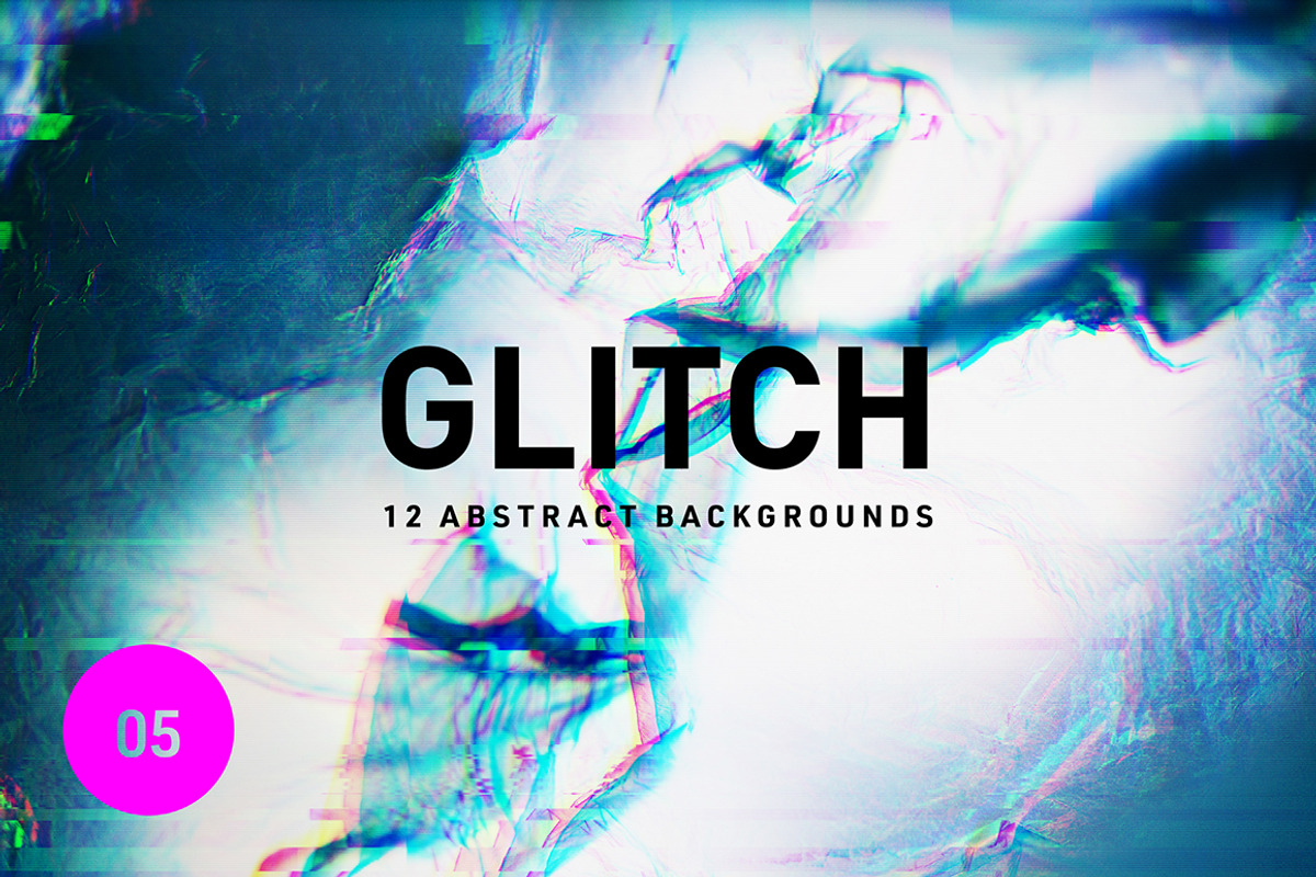 Glitch 05 - 12 Abstract Backgrounds, a Texture Graphic by Offset (Photo 1 of 10)