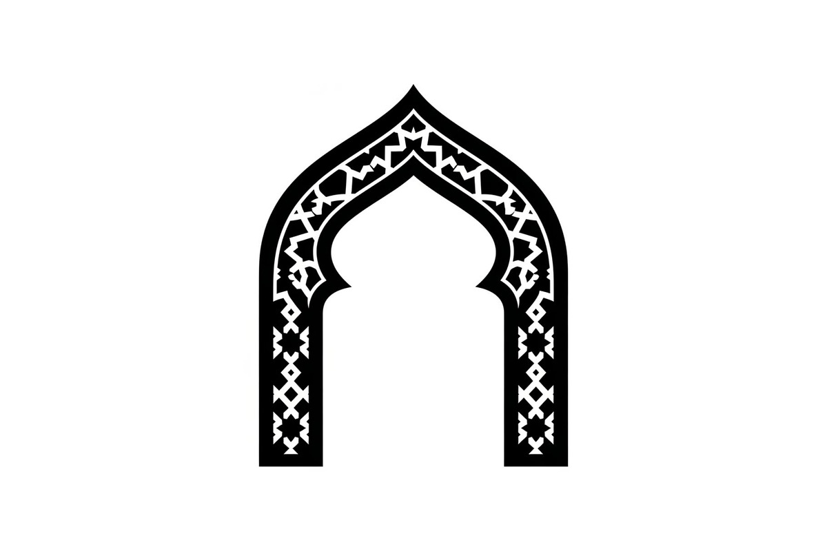 Islamic Arch Window Vector Bundle, an Illustration by yasushie (Photo 31 of 51)