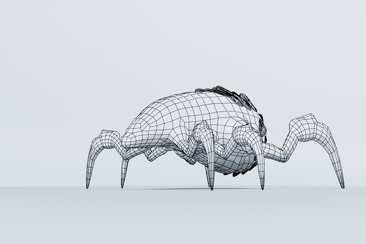 Monster Bug, a Characters & Person 3D Model by NojskaAksjon (Photo 18 of 22)