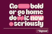 Bigmod, a Sans Serif Font by saemoon creative (Thumbnail 5 of 15)