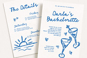 Bird Charms Handwritten Font Duo, a Handwritten Font by Calamar Studio (Thumbnail 5 of 16)