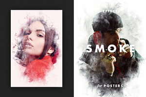 Smoke Dispersion Effect For Posters