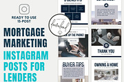 Mortgage Marketing Instagram Posts, a Social Media Template by RealEstateDreams (Thumbnail 4 of 6)