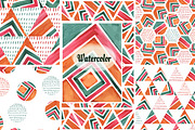 Watercolor Vector Set, a Pattern Graphic by alexmakarova (Thumbnail 1 of 7)
