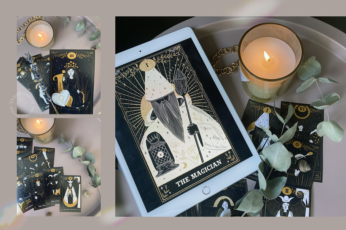 Tarot cards. Major Arcana, a Decorative Illustration by Chikovnaya (Photo 3 of 10)