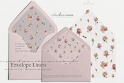 Bloom | Pink Roses Watercolor, a Stationery Template by slowlivecreate (Thumbnail 2 of 4)