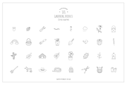 101 Vector Gardening Doodles, a Branding & Logo Template by pawellpi (Thumbnail 5 of 22)