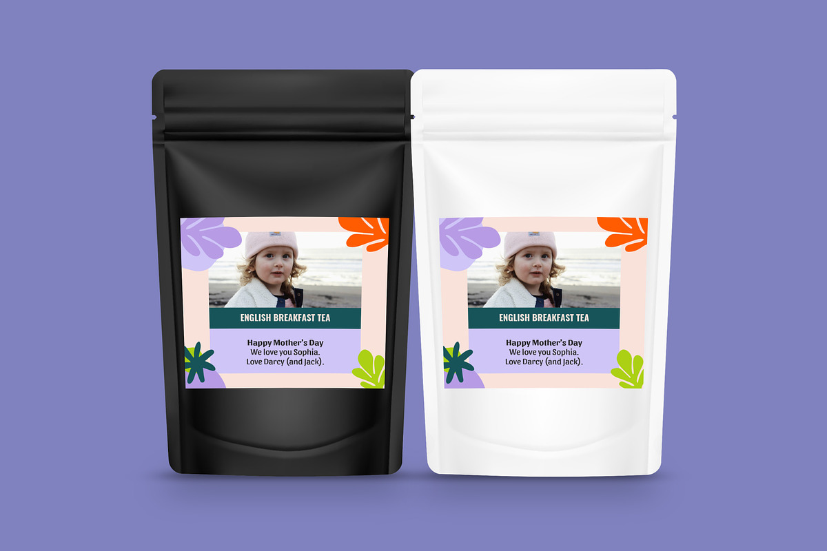 Darcy Foil Pouch Labels, a Stationery Template by Mountain Folk Creative (Photo 4 of 4)