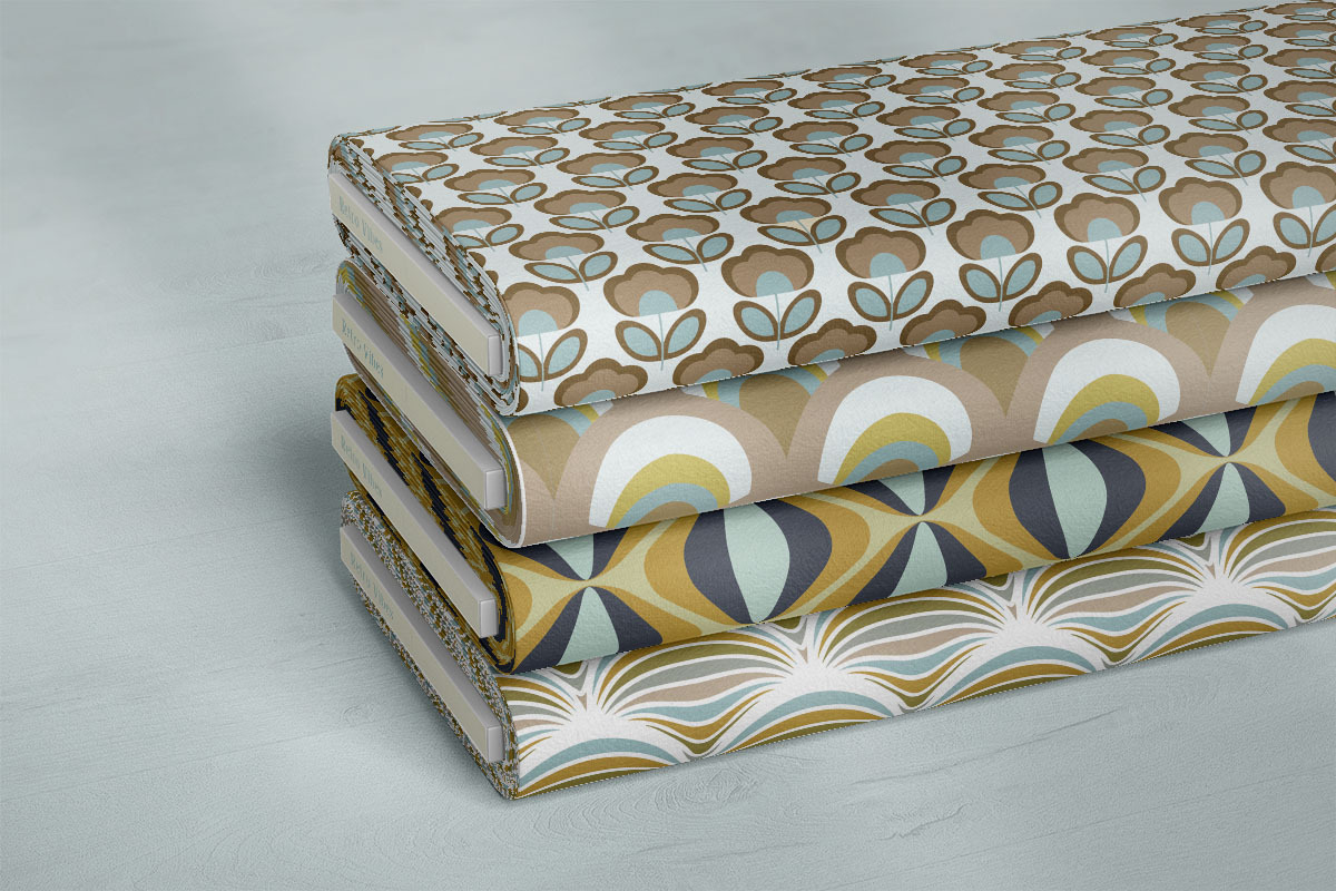 Retro Vibes Vector Patterns, a Pattern Graphic by Jennadesigns (Photo 8 of 13)