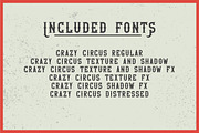Crazy Circus typeface, a Symbol Font by VozzyStock (Thumbnail 6 of 6)