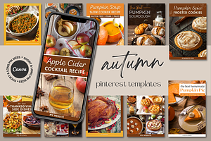 Canva Pinterest Templates - Acorn