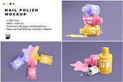 Nail Polish Mockup, a Product Mockup by Artnivora.Std (Thumbnail 1 of 4)