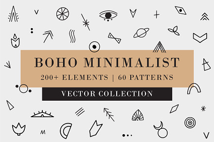 BOHO MINIMALIST vector collection