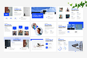 Modern Blue CCTV Presentation, a Presentation Template by Eklip Studio (Thumbnail 4 of 6)