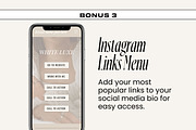 Wix Website - White Luxe, a Websites & App Template by Freedom Business Shop (Thumbnail 7 of 11)