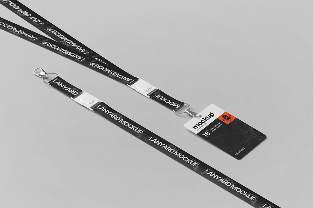 Lanyard ID Badge Mockup, a Product Mockup by Tokobeta (Photo 2 of 7)