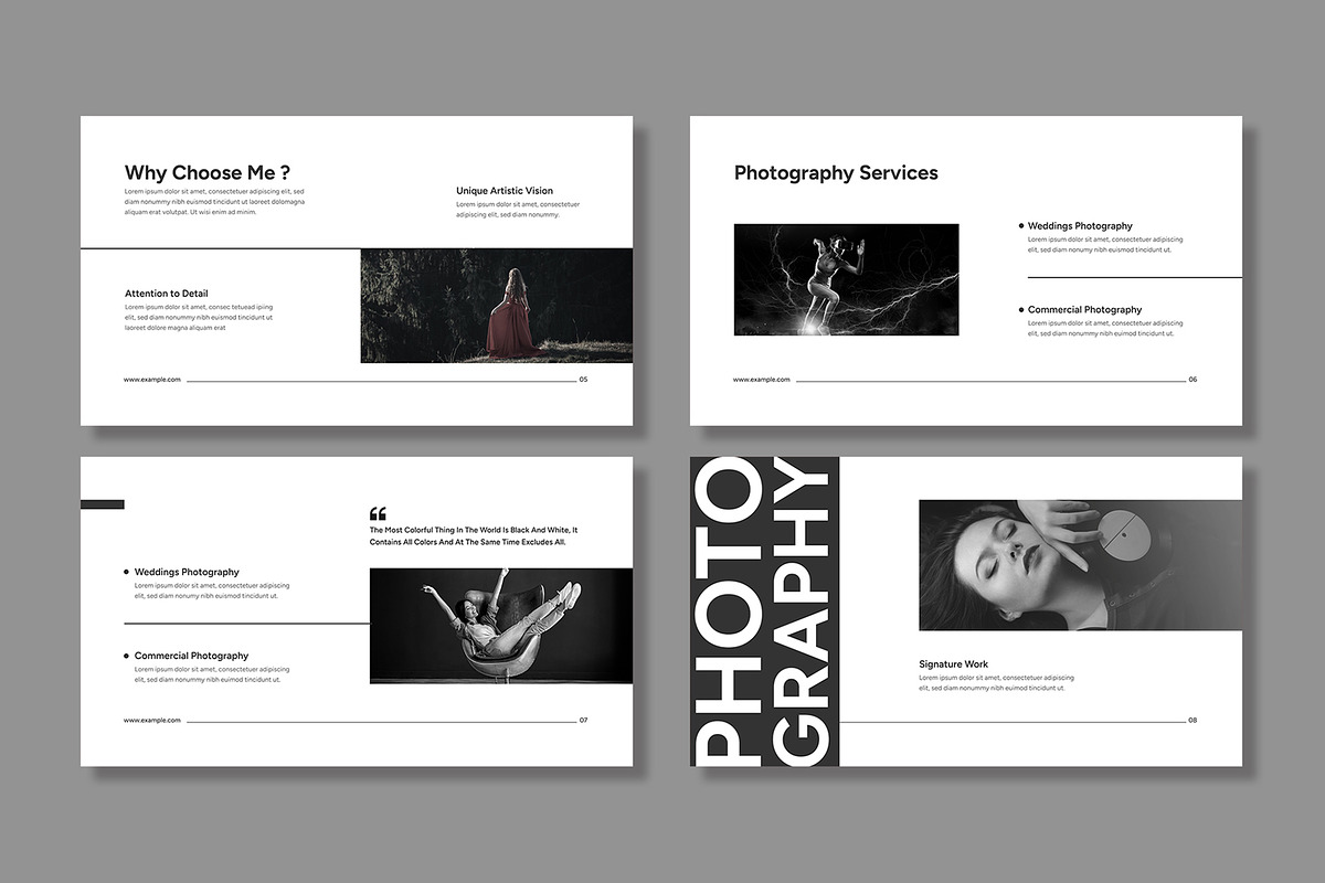 Minimal Portfolio Presentation preview 4