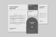 Editable Stationery Mockup, a Product Mockup by graphypix (Thumbnail 3 of 4)
