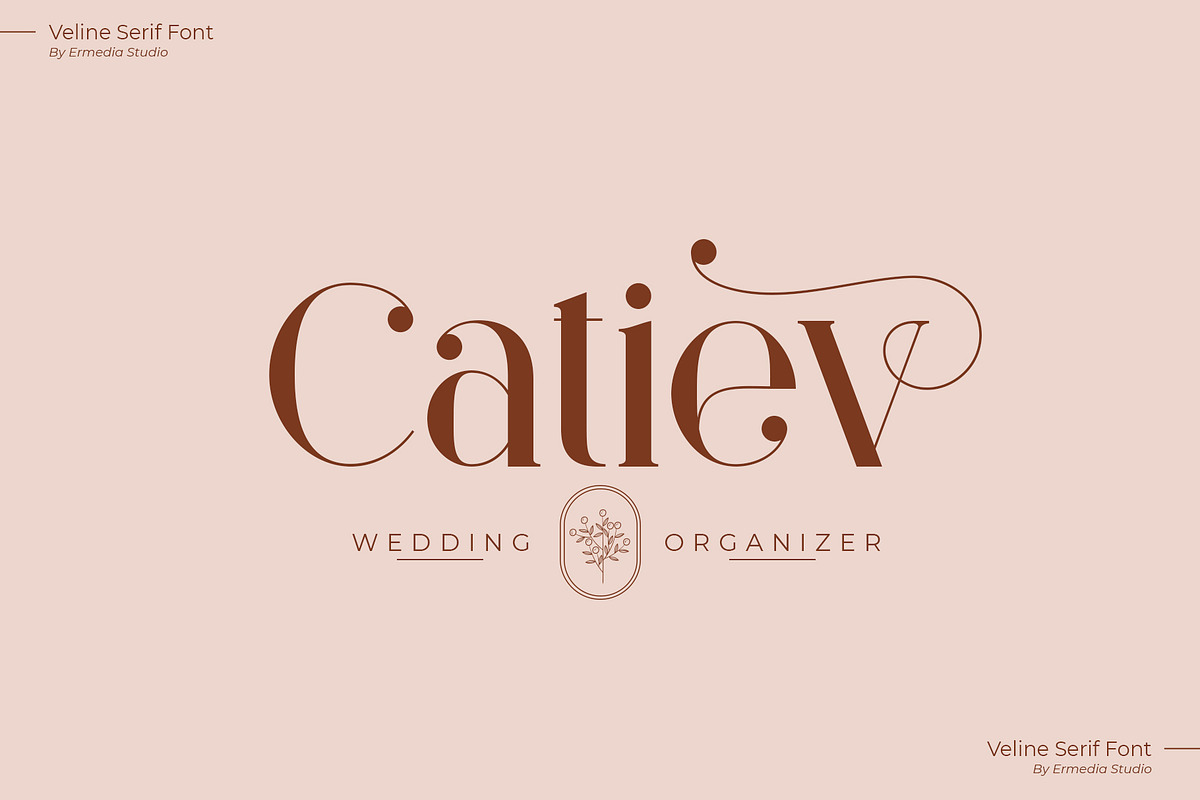 Veline - Serif Font, a Serif Font by Ermedia Studio (Photo 4 of 11)