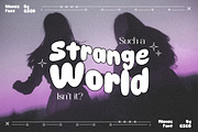 Monaz – Bubble Font, a Sans Serif Font by Craft Supply Co. (Thumbnail 8 of 8)