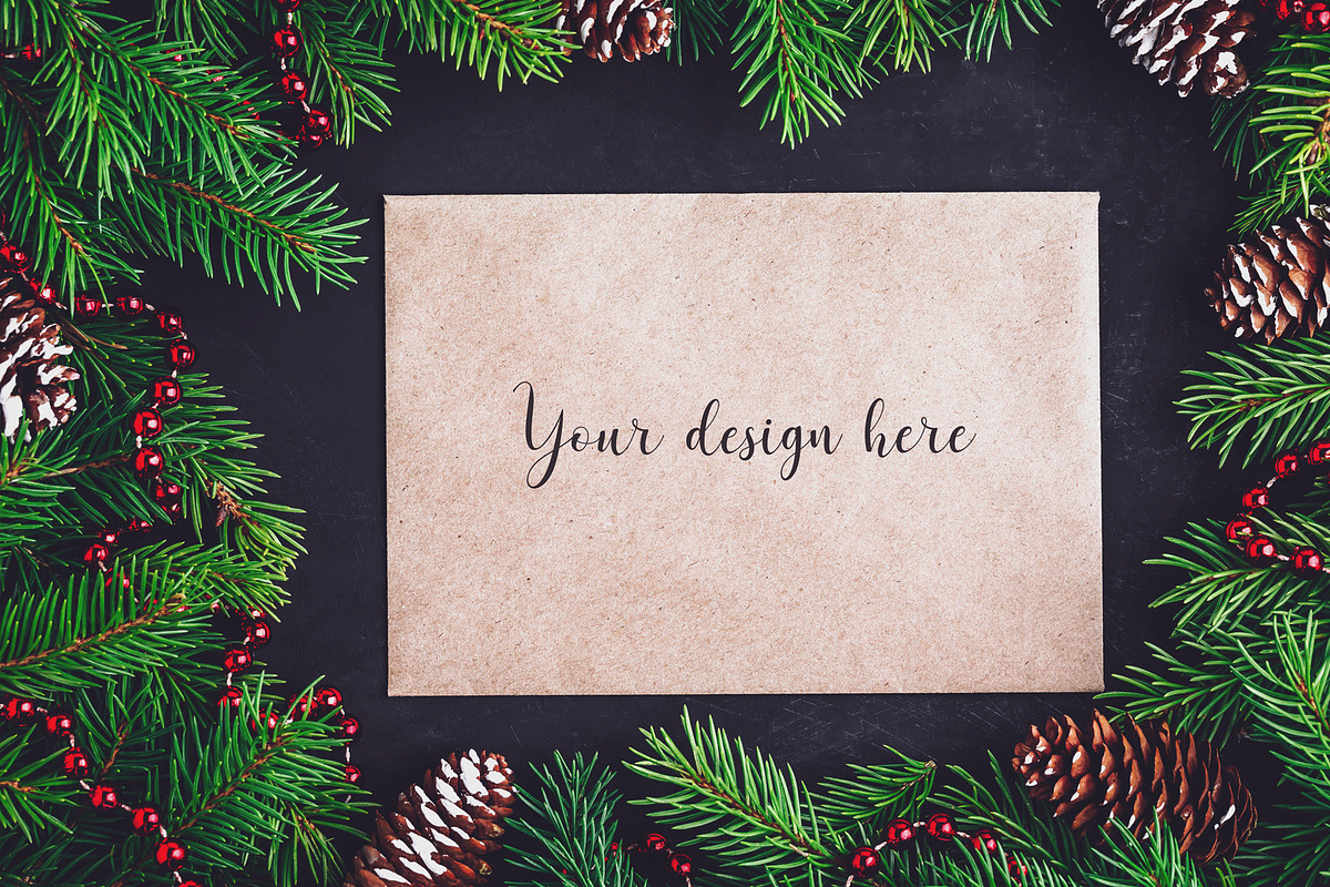 48 Christmas Mockup, a Print Template by Walentin (Photo 43 of 49)