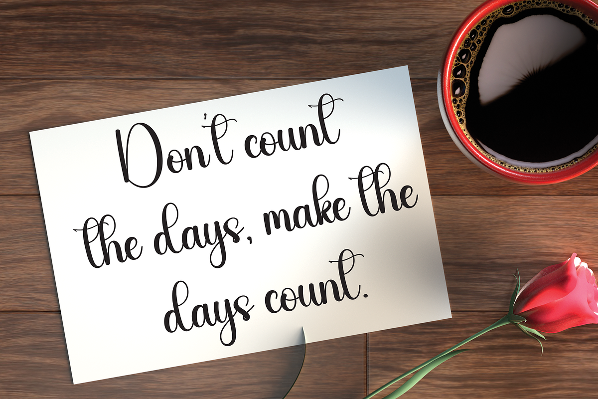 Chocolate | Script Font, a Handwritten Font by Scratchones (Photo 4 of 9)