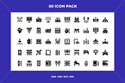 Technology icons, an Outline Icon by Wencory (Thumbnail 1 of 2)