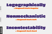 Magnesit Dark UltraBold Fonts, a Sans Serif Font by REKORD (Thumbnail 2 of 11)