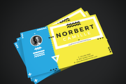 Norbert Camille Business Card, a Business Card Template by D | S Creative Design (Thumbnail 3 of 5)