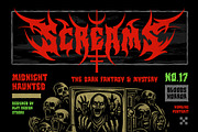 Comangs Typeface, a Blackletter Font by alit design (Thumbnail 9 of 20)