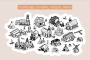 Wild West Procreate Map Brushes, a Brush Add-On by BrushBoy (Thumbnail 6 of 14)
