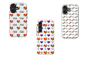 Celebrate Pride: Rainbow & Heart, a Pattern Graphic by Elatedowl (Thumbnail 6 of 11)