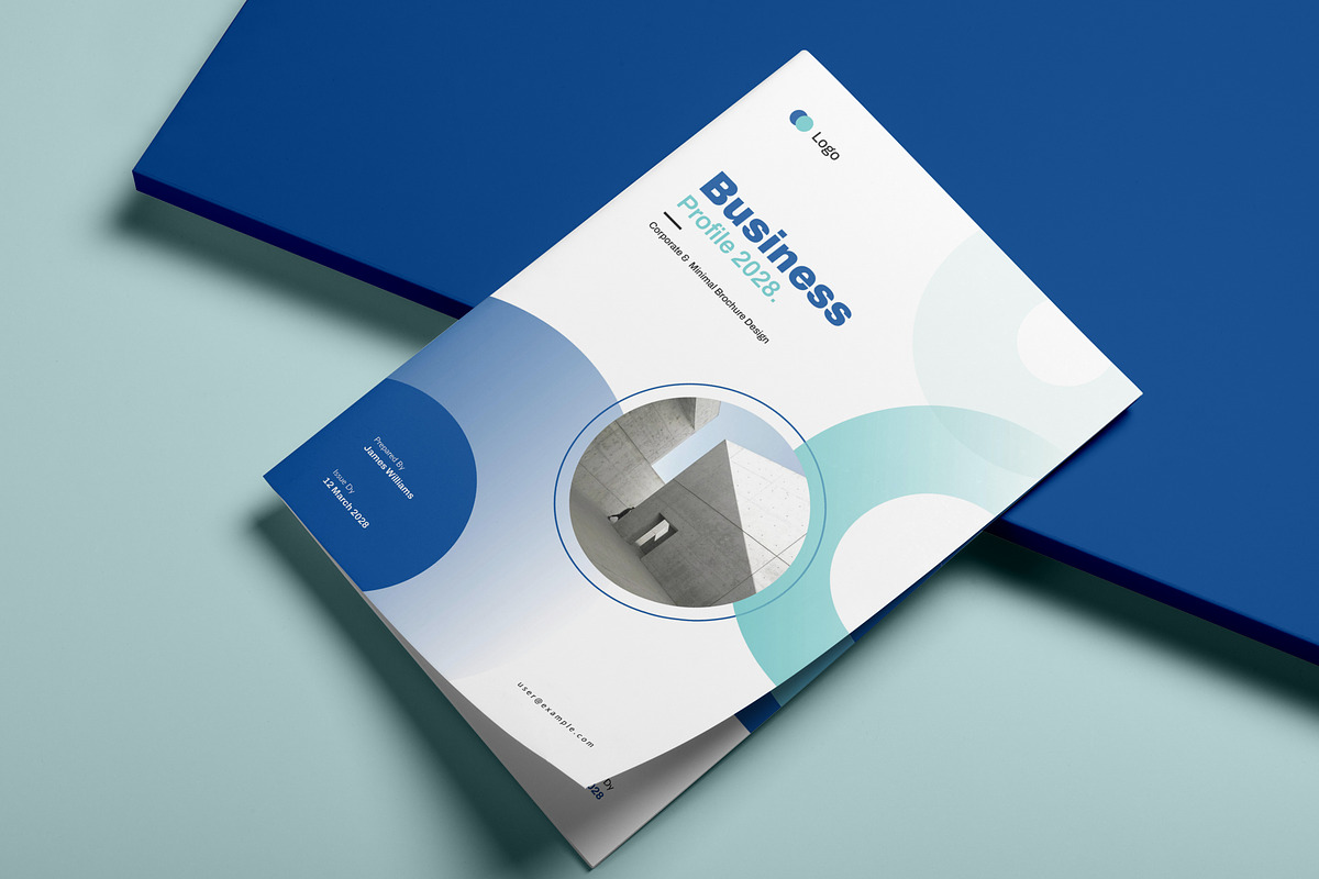 Brochure & Annual Report Cover, a Brochure Template by Spark_Creative (Photo 2 of 6)