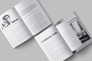 Magazine Template Canva