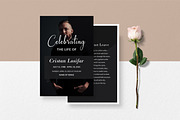 Trifold Funeral & Prayer Card, a Brochure Template by crazyOWL (Thumbnail 3 of 9)