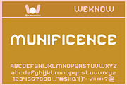 Microphone Check font, a Sans Serif Font by weknow (Thumbnail 4 of 8)